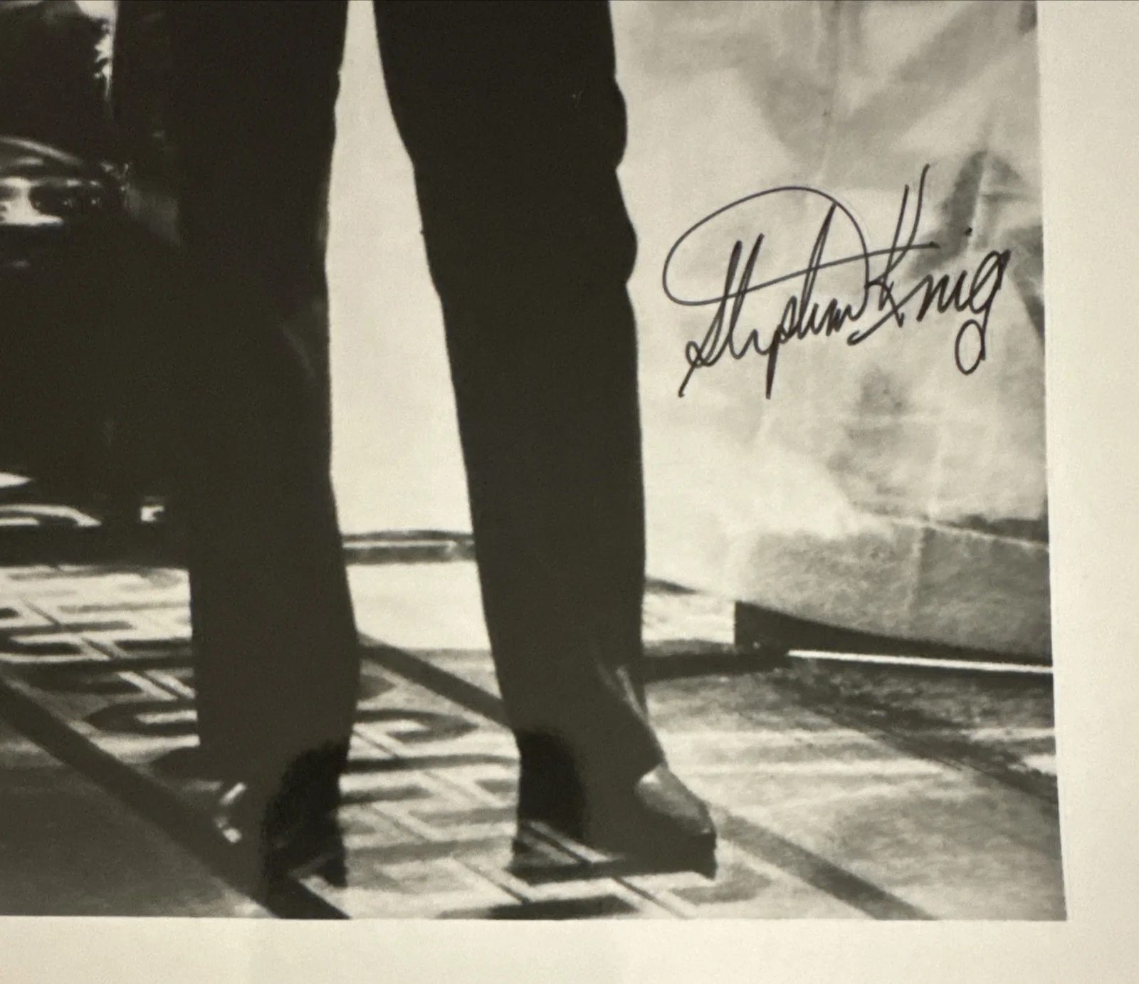 STEPHEN KING SIGNED 8x10” Photo UNCONDITIONALLY GUARANTEED AUTHENTIC VG++, image 2