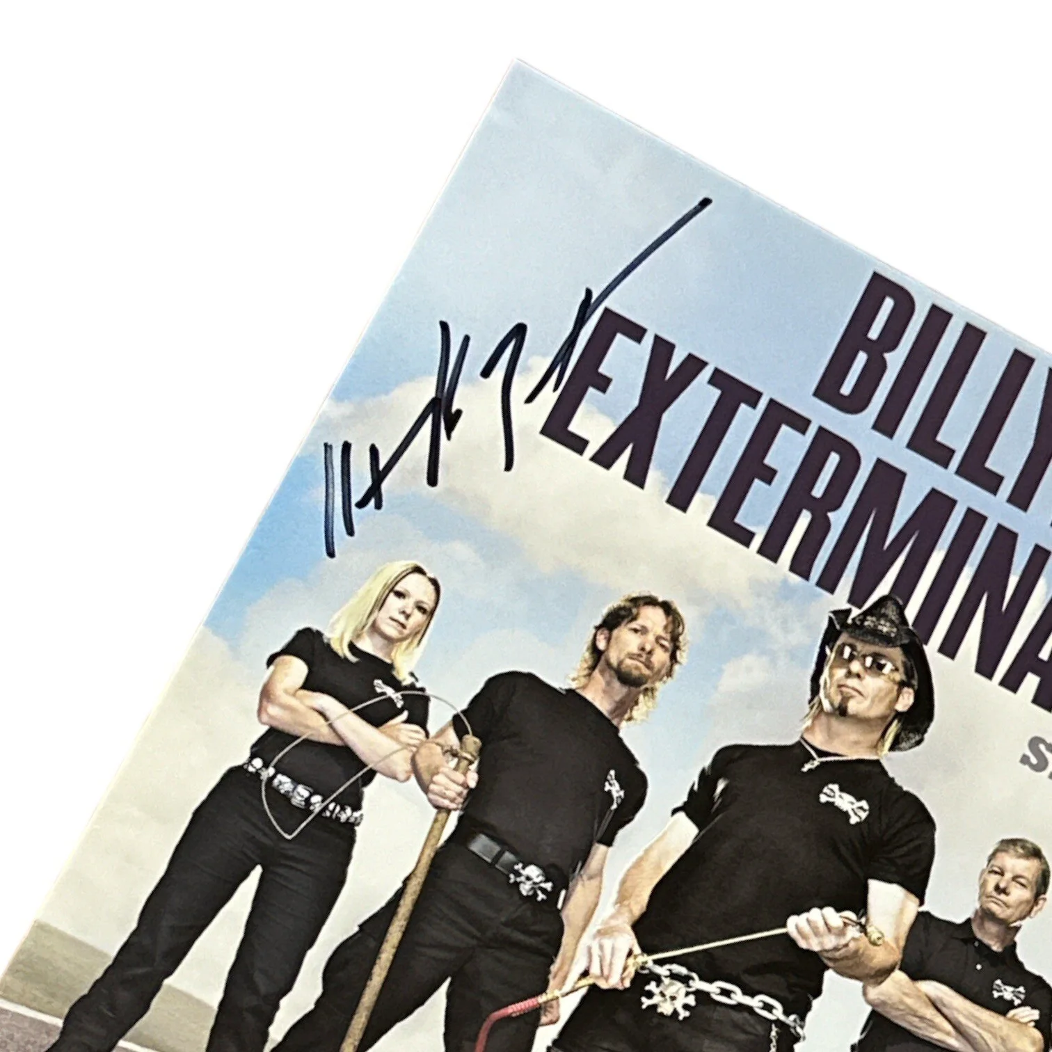 Billy The Exterminator Signed Autograph 8.5x11 Photo! A&E TV Show Star In-Person, изображение 2