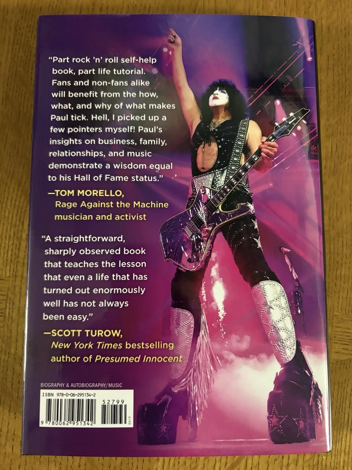 KISS Paul Stanley SIGNED Backstage Pass AUTOGRAPHED First Edition, image 3