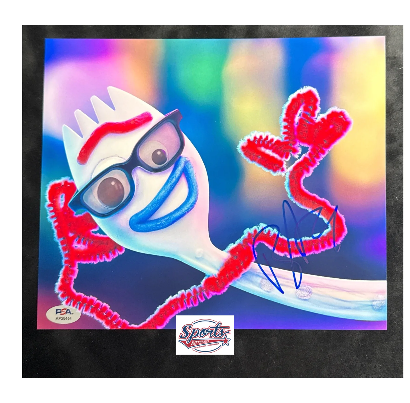 Tony Hale — Tony Hale Signed 8x10 Disney Pixar Toy Story Forky PSA AP28454