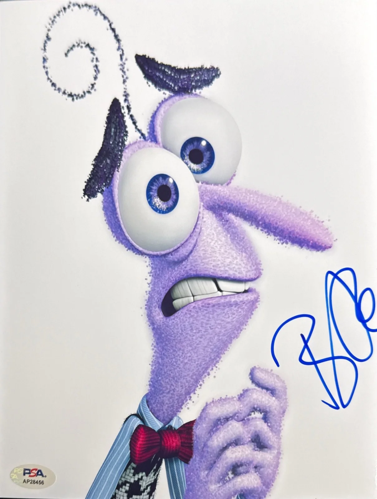 Tony Hale — Tony Hale Signed 8x10 Disney Pixar Inside Out 2 Fear Photo PSA AP28456, изображение 2