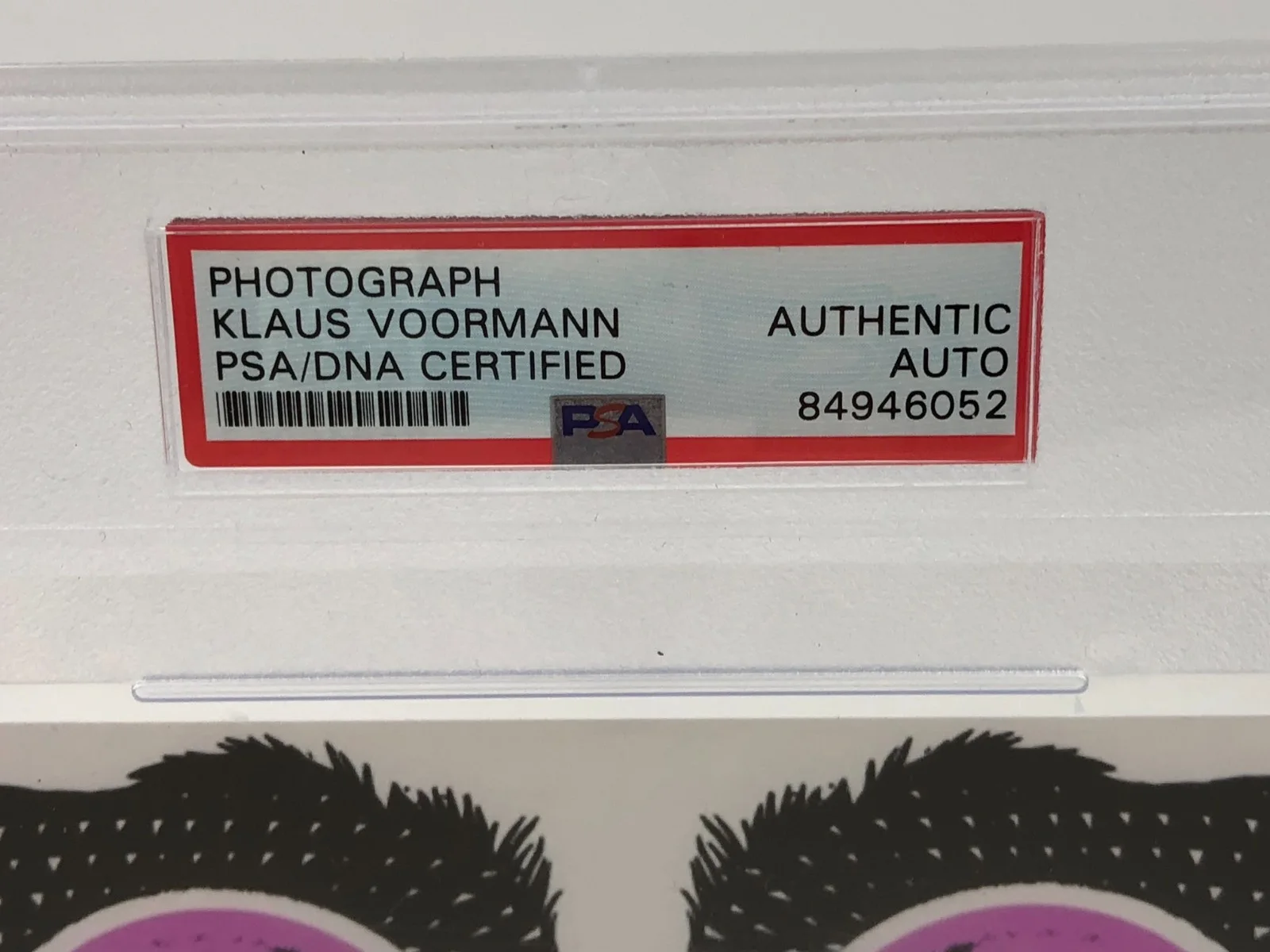KLAUS VOORMANN PSA AUTO Authentic Signed Photo Musician JOHN LENNON The Beatles, image 2