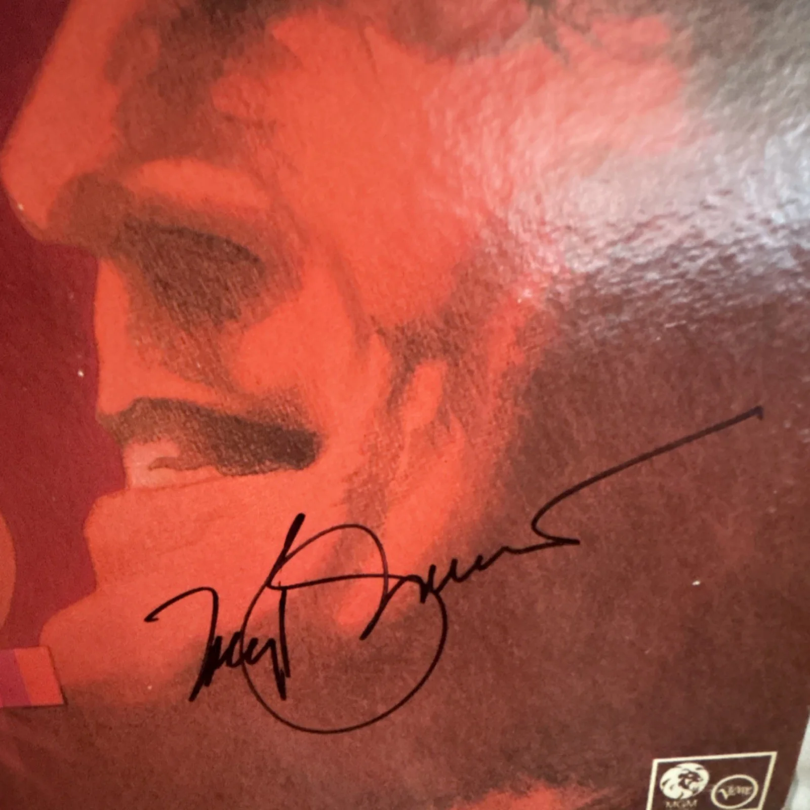 Tony Bennett Listen Easy Autographed LP ACOA Authenticated Original, image 2