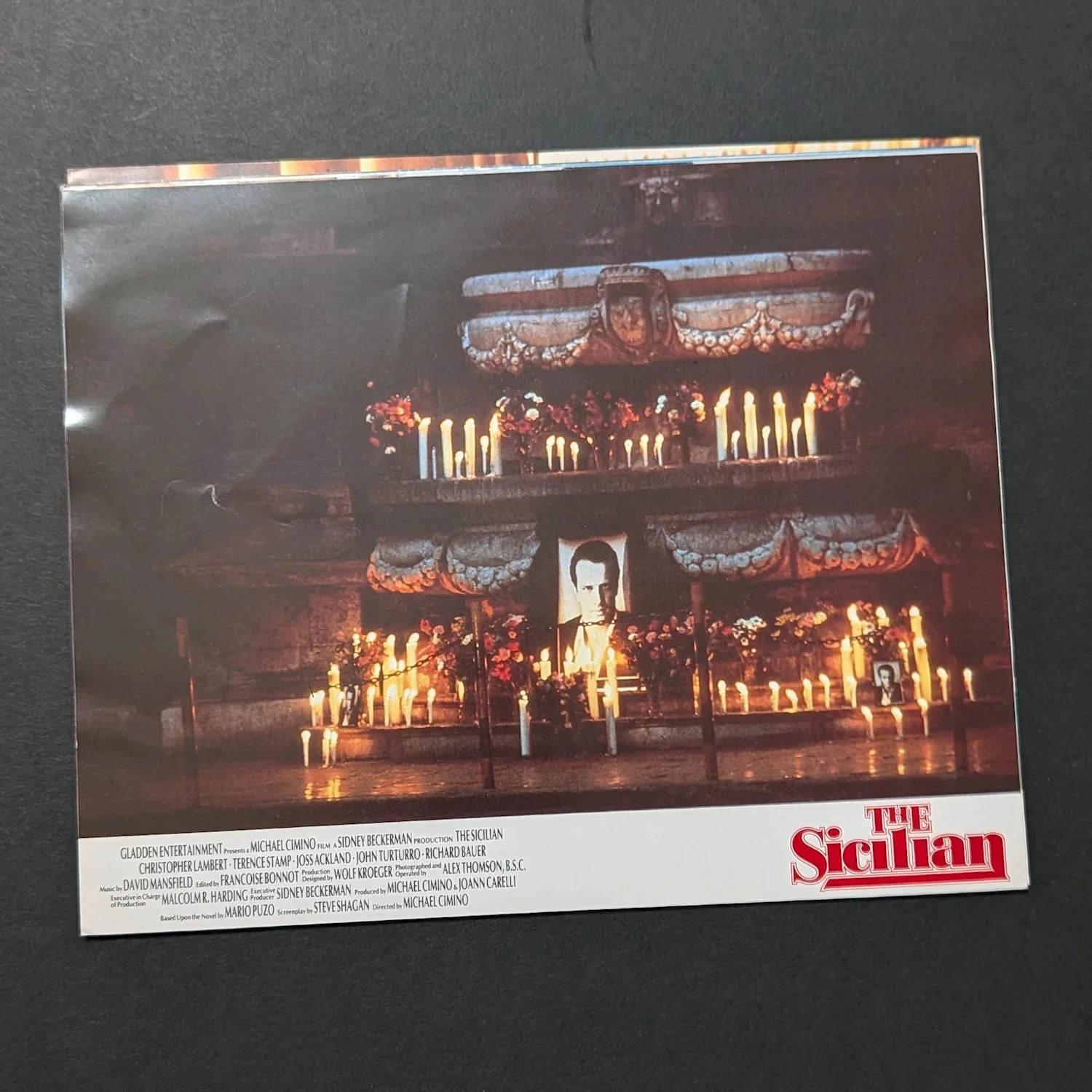 The SICILIAN 1987 Front of House (Lobby) Cards x7 Mario Puzo Christopher Lambert, изображение 2