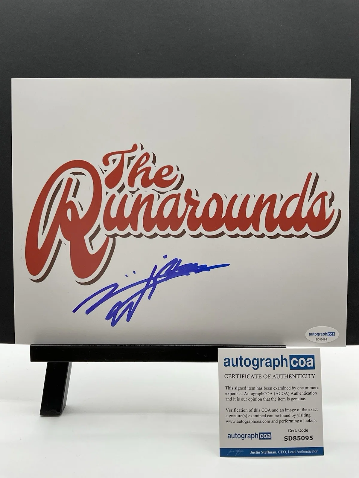 William Lipton — William Lipton signed 8x10 Runarounds signed 8x10 ACOA Charlie Cooper photo auto