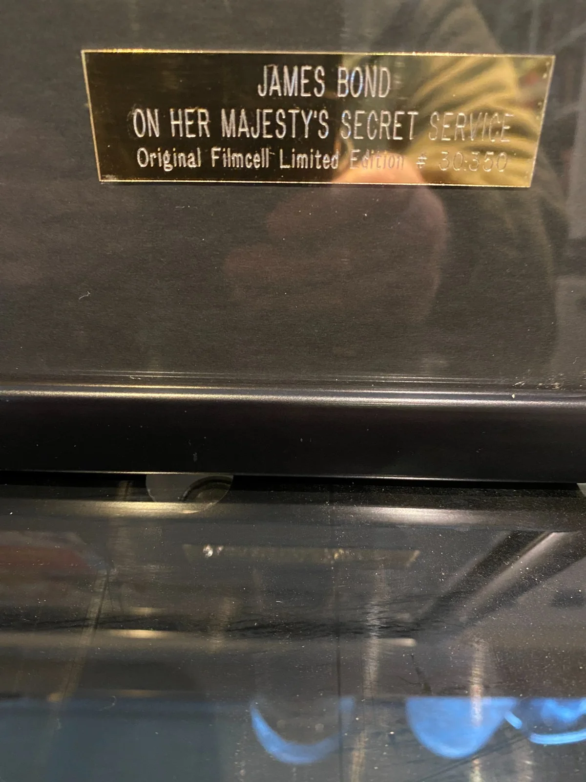 James Bond On Her Majesty's Secret Service Film Cell Authentic Certificate, image 2