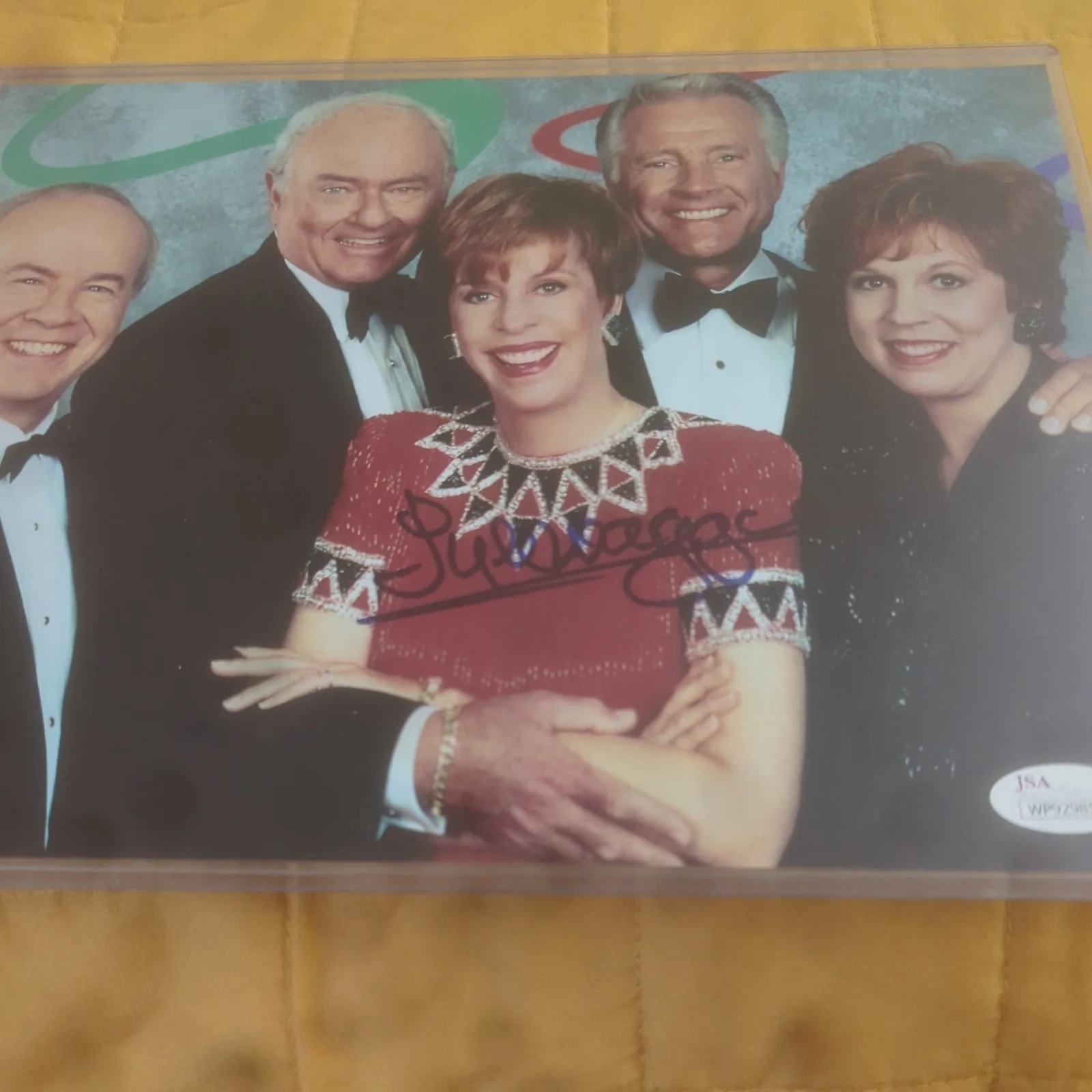 Lyle Waggoner Carol Burnett Show 8x10 Autographed photo JSA COA, изображение 2