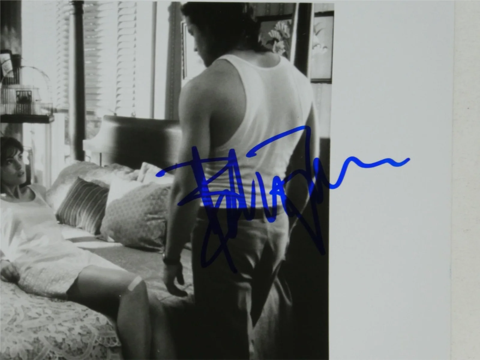 Brendan Fraser — Brendan Fraser Signed 5.5x8 B&W Photo Still Breathing Autographed JSA COA, изображение 3