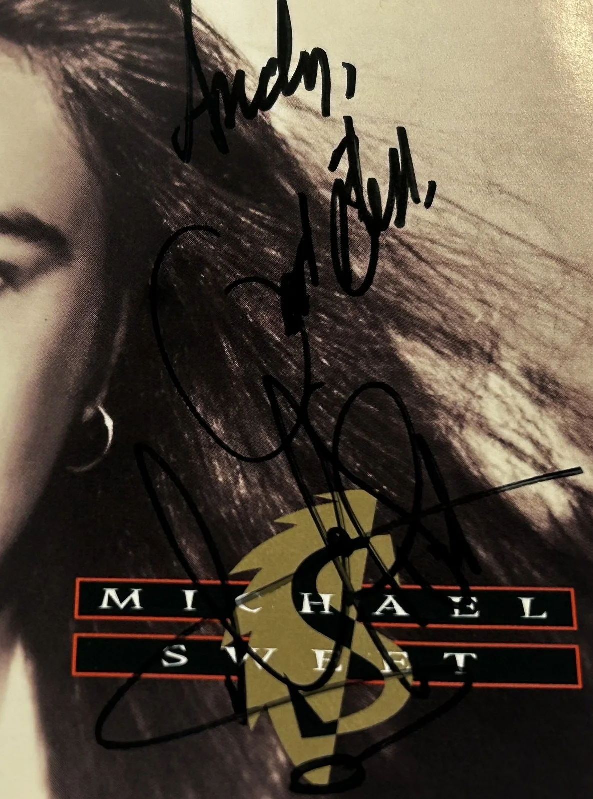 Michael Sweet (Stryper) Signed CD Auto Autograph JSA COA, image 3