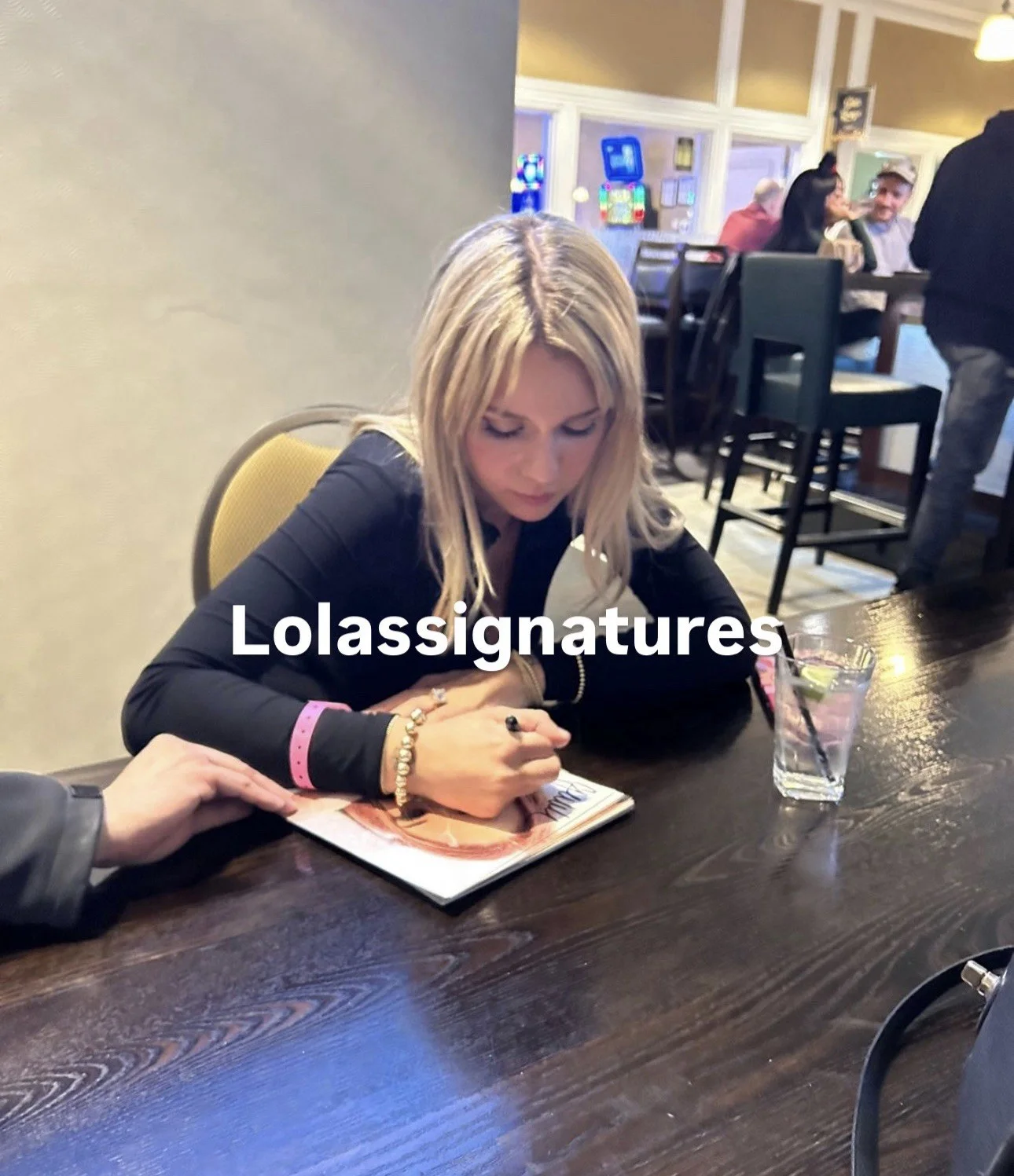 Gabbie Carter Signed 8x10 Photo W/ PROOF, image 2