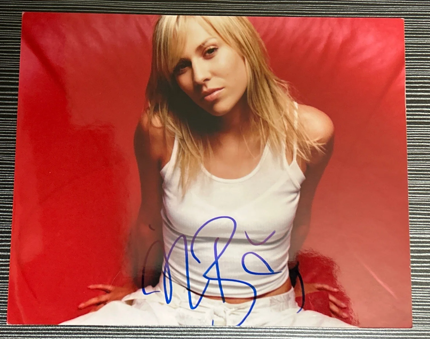 NATASHA BEDINGFIELD SINGER Signed Autographed 8x10 Photo AUTHENTIC A, image 3