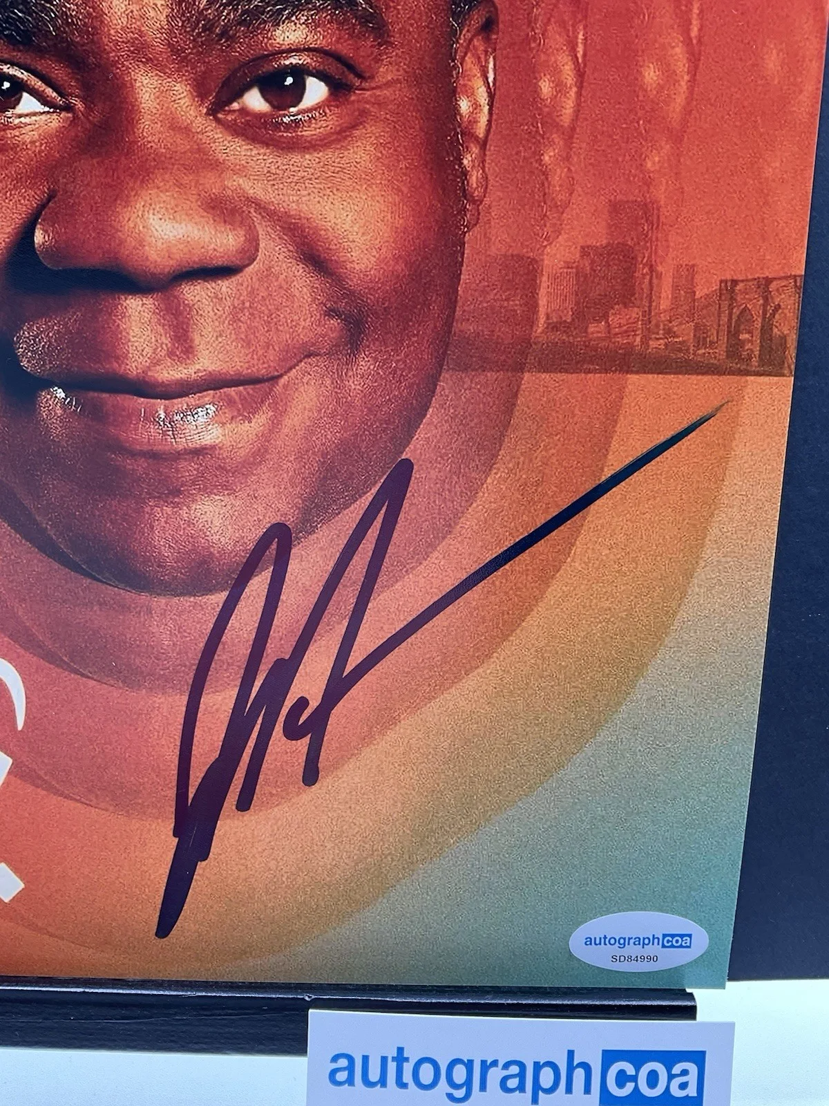 John Carcieri — John Carcieri signed photo auto ACOA The Last OG signed 8x10 Tracy Morgan 8x10, изображение 2