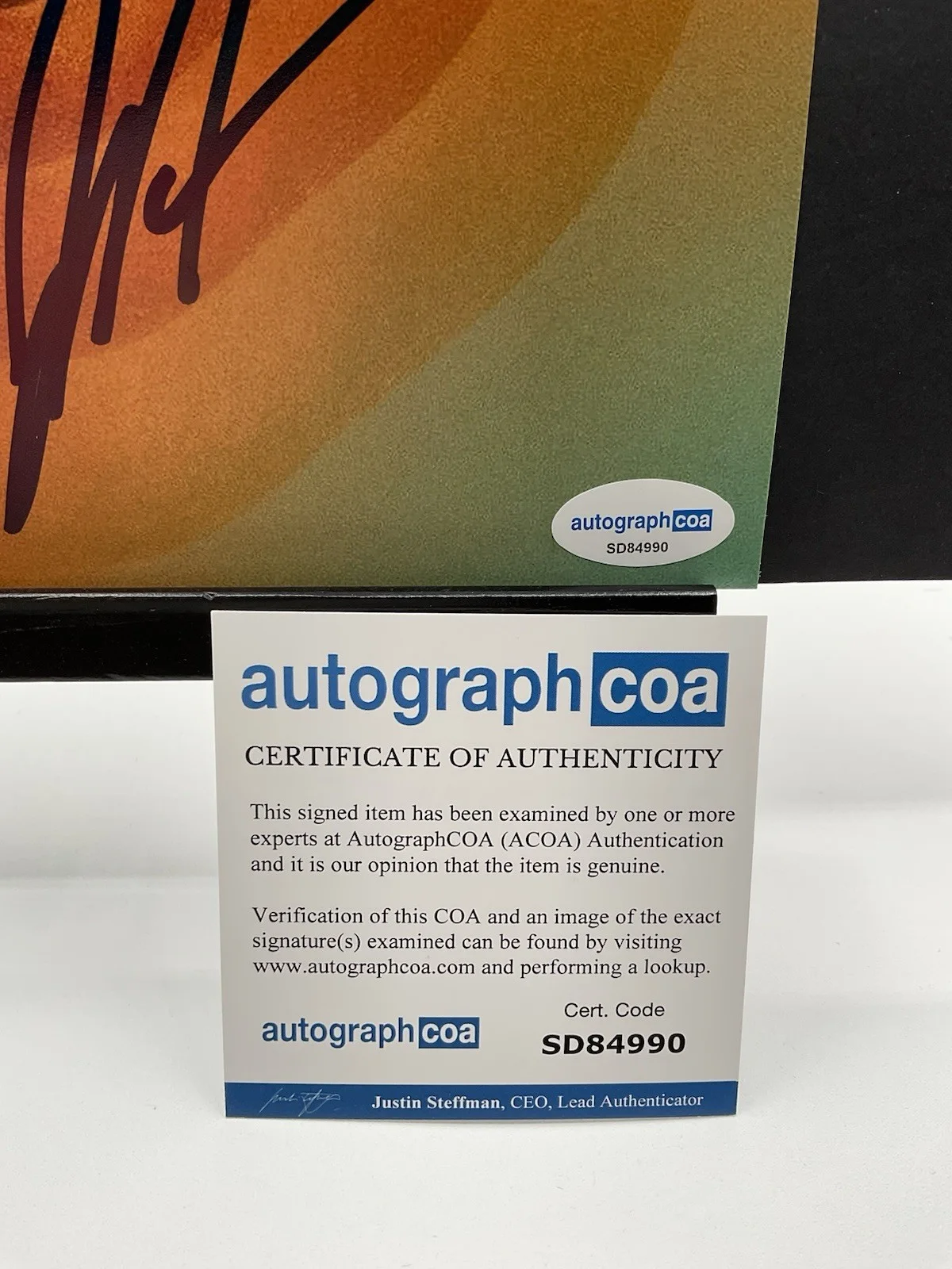 John Carcieri — John Carcieri signed photo auto ACOA The Last OG signed 8x10 Tracy Morgan 8x10, изображение 3