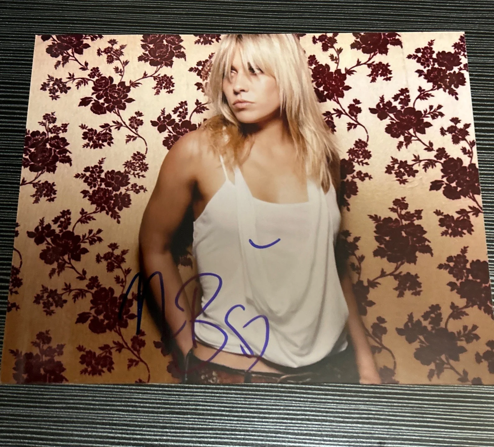 NATASHA BEDINGFIELD SINGER Signed Autographed 8x10 Photo AUTHENTIC B, image 2