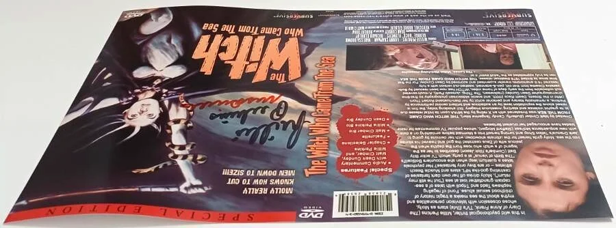 Millie Perkins, Matt Cimber — Witch Who Came From The Sea Cover Art Signed by Millie Perkins Matt Cimber 2004, image 4