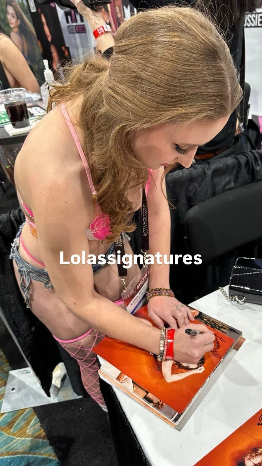 Laney Grey Signed 8x10 Photo W/ PROOF, image 2