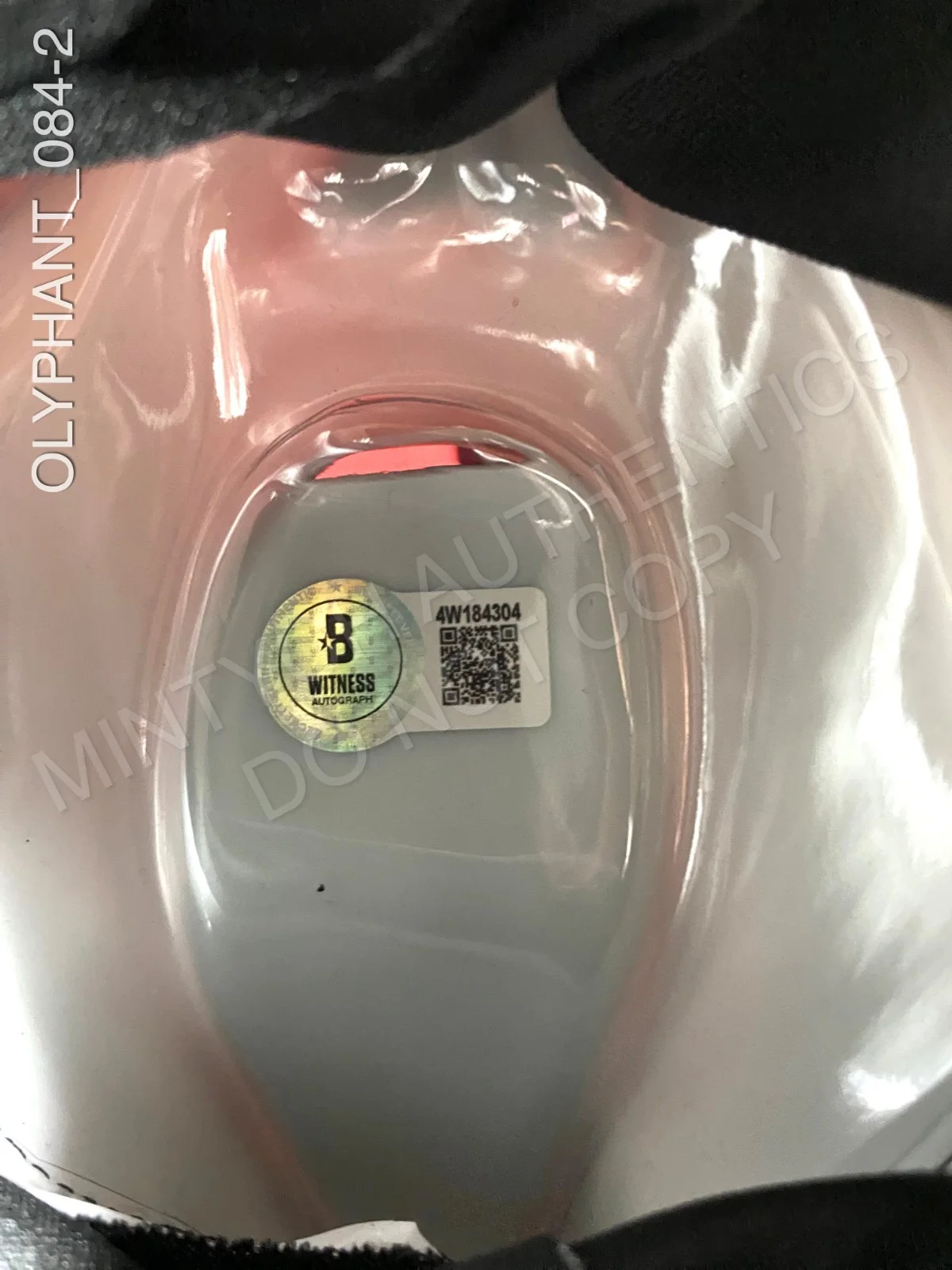 Timothy Olyphant — Timothy Olyphant signed Ghostface UW Fun World mask Scream Beckett COA, image 2