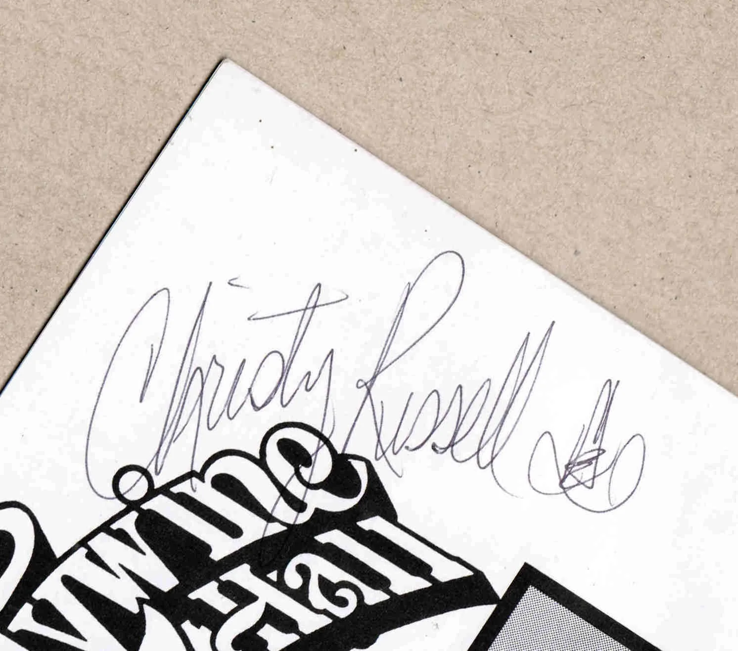 1981 Jim Ed Brown Dianne Morgan Christy Russel Autograph Program Brandywine Hall, image 2