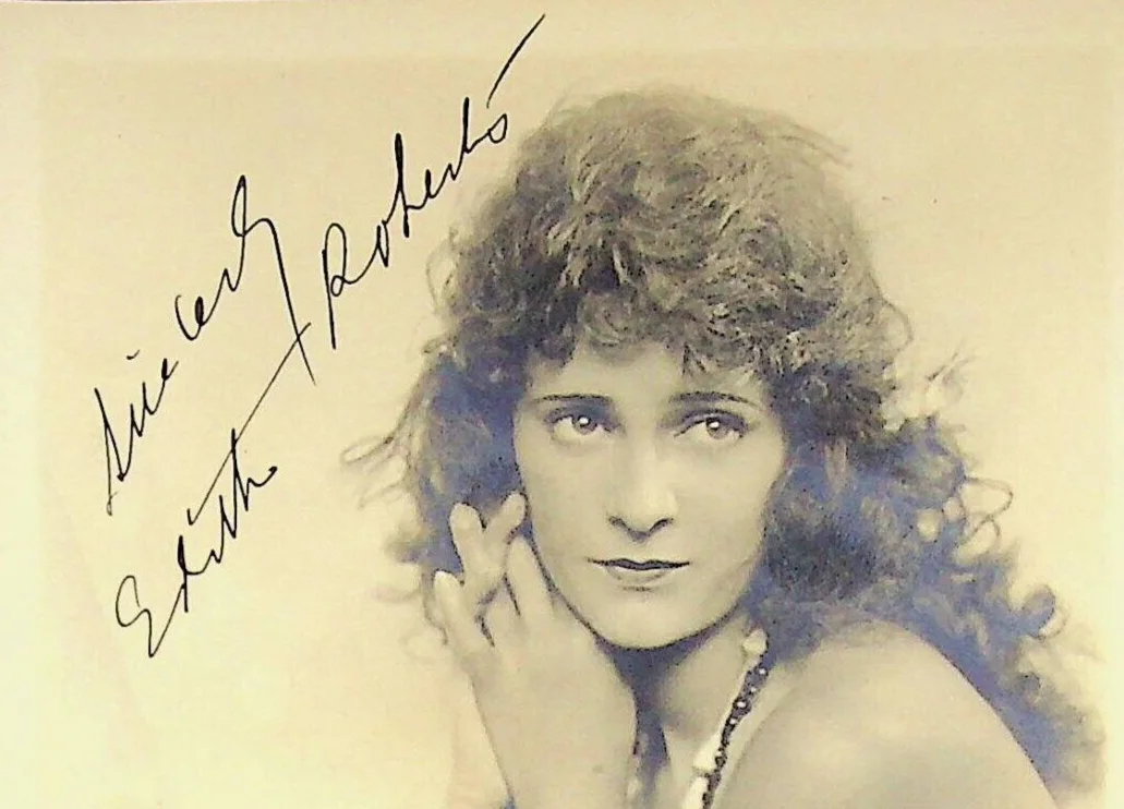 Edith Roberts — 1920s Edith Roberts Silent Movie Actress Original Signed Photo Autographed Still, изображение 2