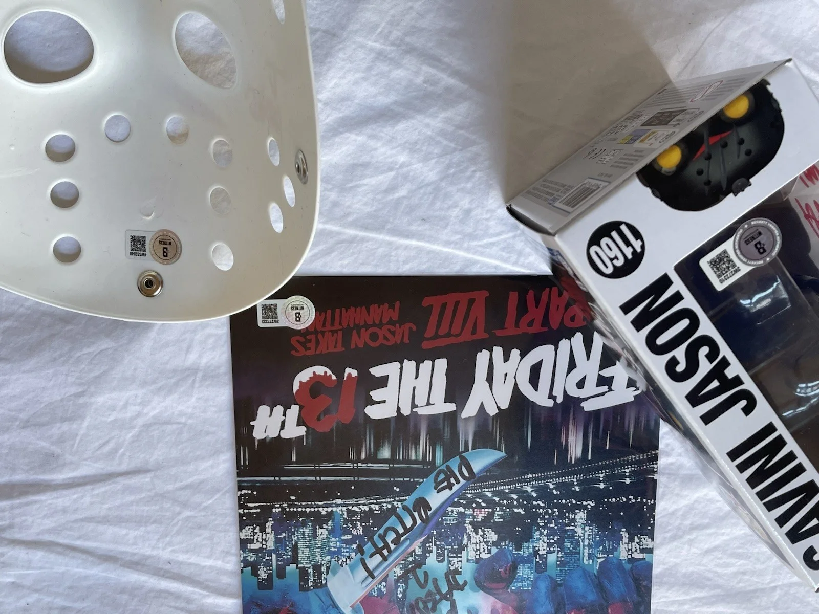 Ari Lehman — Ari Lehman Jason 1 Signed Memorabilia Lot, image 3
