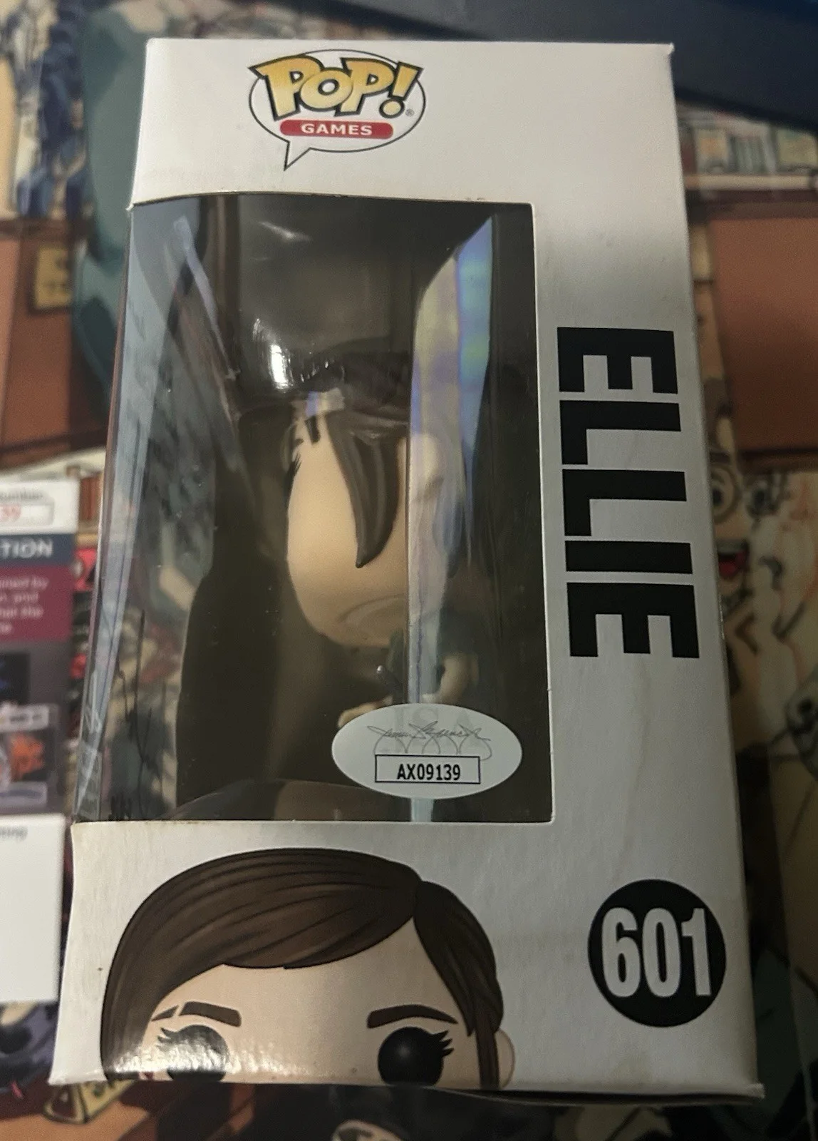 Ashley Johnson — Ashley Johnson Signed Funko 601 Pop Last of Us Part 2 Ellie Autograph JSA, image 4