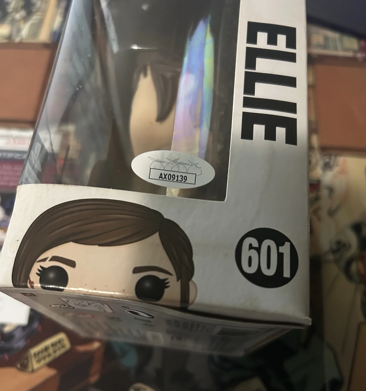 Ashley Johnson — Ashley Johnson Signed Funko 601 Pop Last of Us Part 2 Ellie Autograph JSA, image 5