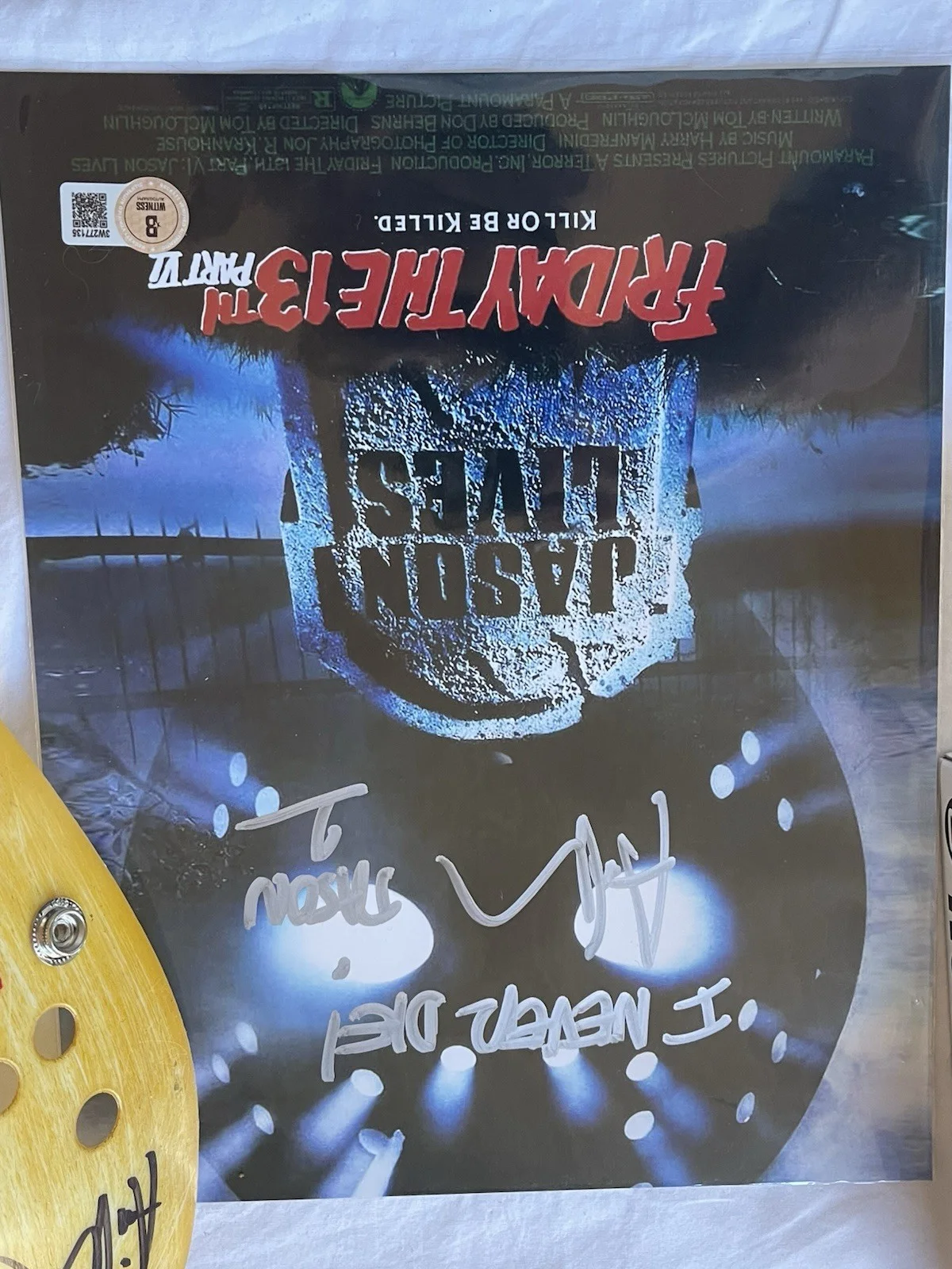 Ari Lehman — Ari Lehman Jason 1 Signed Memorabilia Lot, image 2