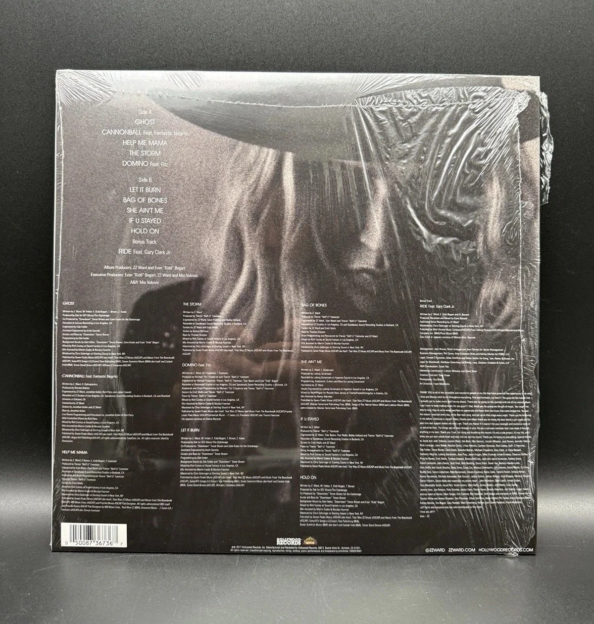 ZZ Ward “The Storm” Vinyl LP Signed Autographed, image 2