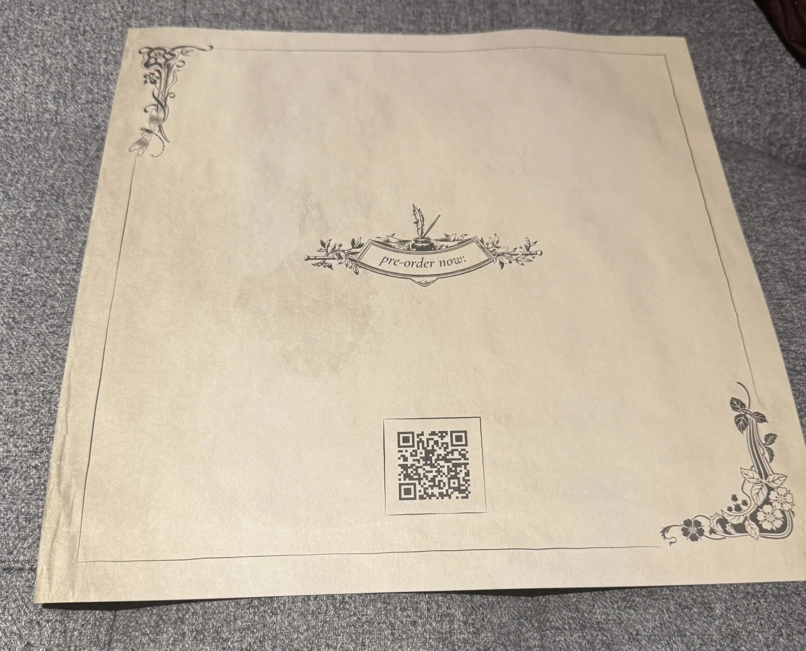 Hamnet Film Print Promoting Original Motion Picture Soundtrack Music Max Richter, изображение 2