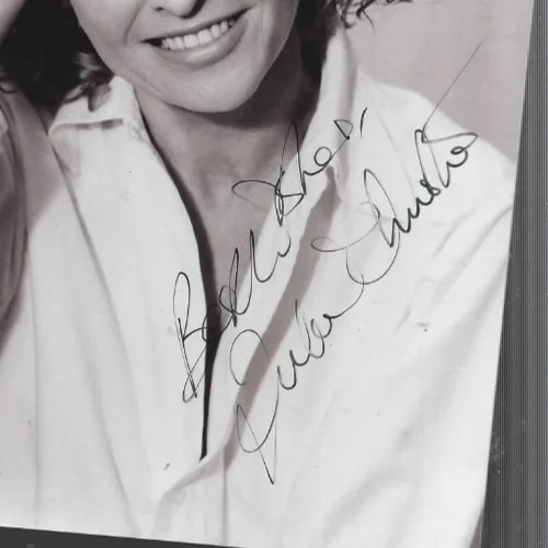 Original hand signed 4 x 6 photo Julie Christie, изображение 2