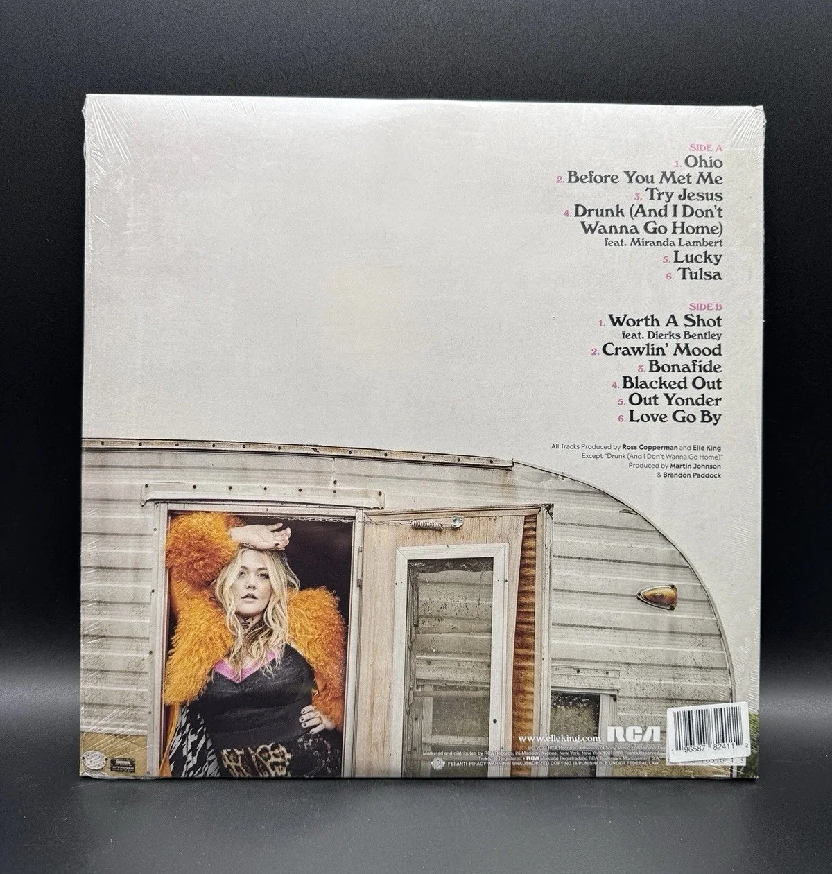 Elle King "Come Get Your Wife “ Vinyl LP Signed Autographed, image 2