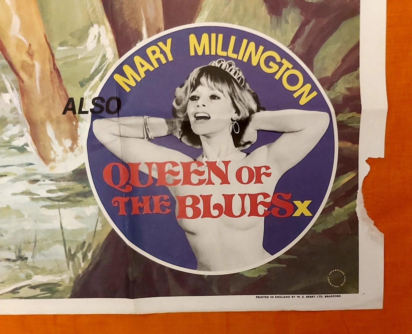 SEX POSTER 1970s UK QUAD ORIGINAL POSTER ,BEAUTIFUL ARTWORK, изображение 2