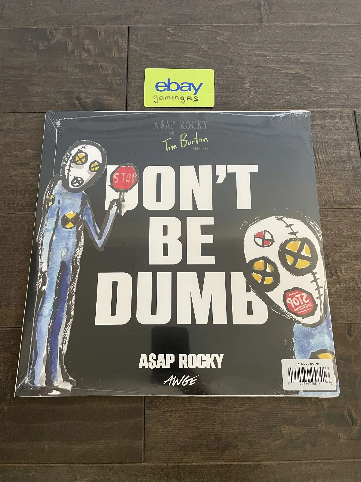 Don’t Be Dumb ASAP Rocky SIGNED 2 DISC VINYL LP SIGNED ⭐SHIPS NOW⭐, изображение 2