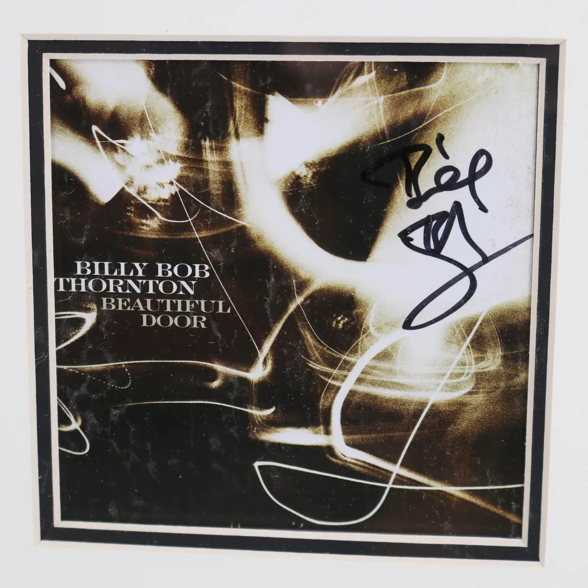 Billy Bob Thornton Autographed Beautiful Door Album Framed Landman Collage, image 2