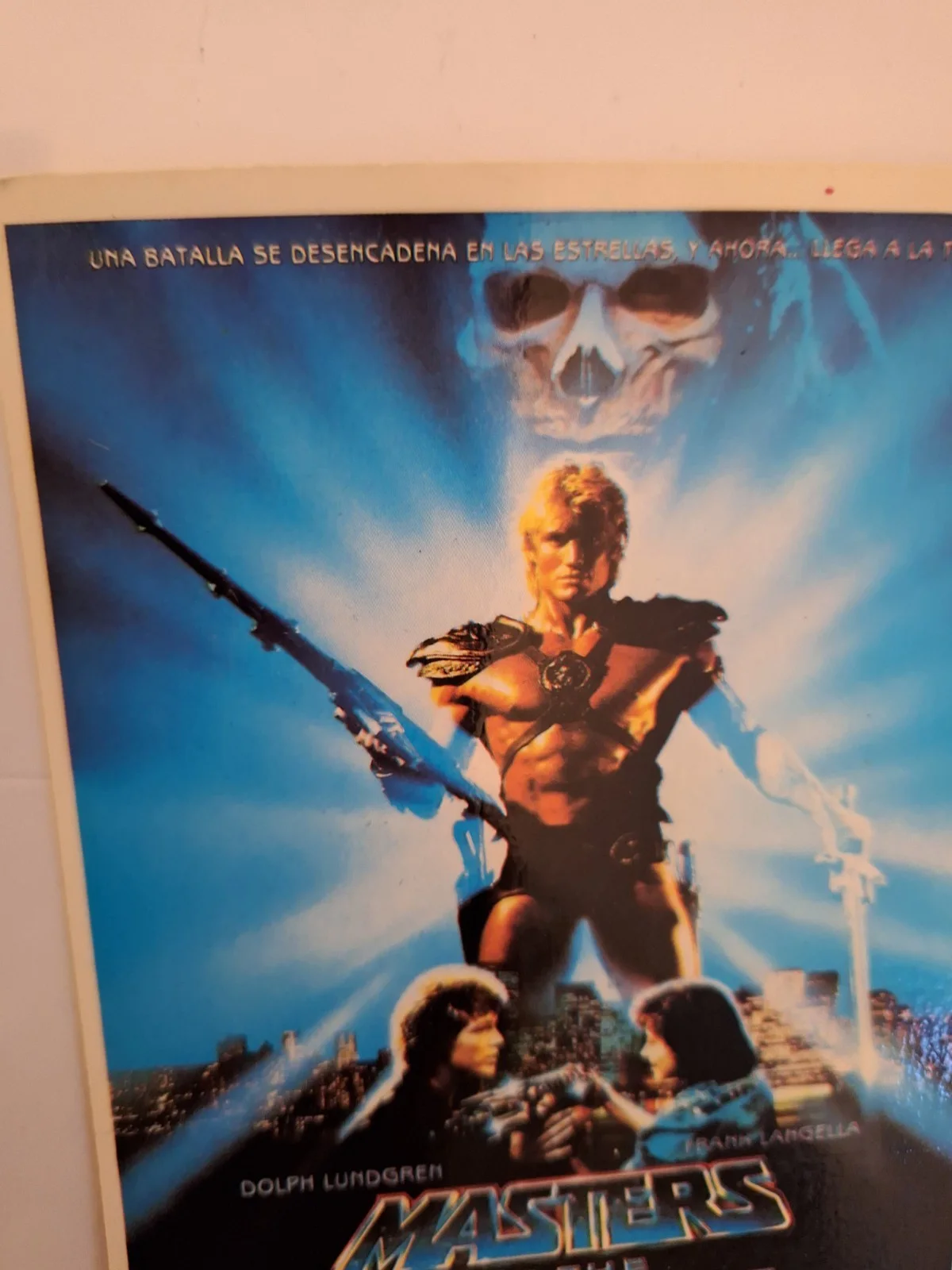 MASTERS OF THE UNIVERSE (1987) He-Man Cult Sci-Fi Fantasy Reproduction Postcard, изображение 4