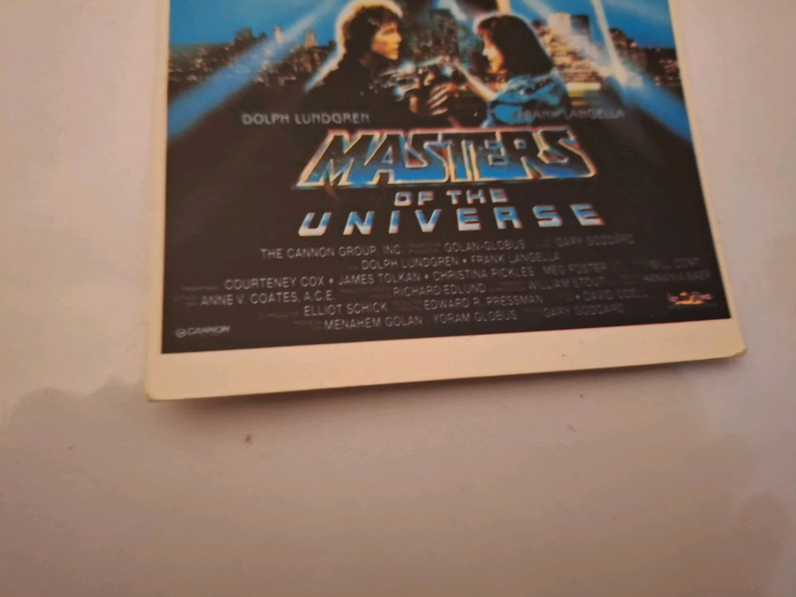 MASTERS OF THE UNIVERSE (1987) He-Man Cult Sci-Fi Fantasy Reproduction Postcard, изображение 5