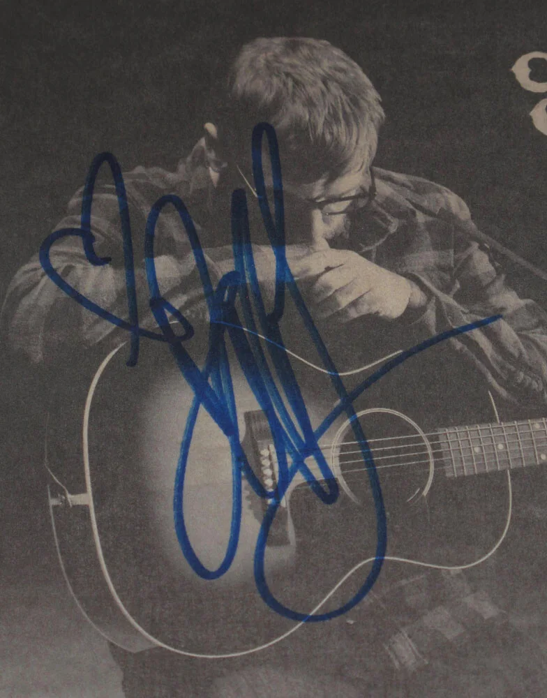 DALLAS GREEN City, Colour — Dallas Green CITY AND COLOUR signed "LIVE @ THE ORANGE LOUNGE" CD CASE Proof COA, изображение 3