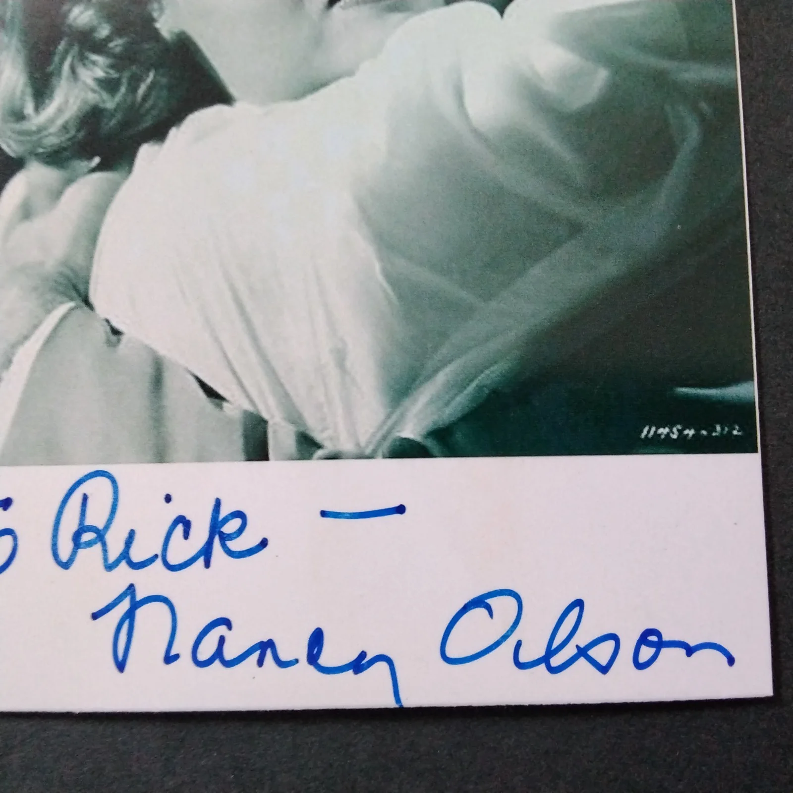 Nancy Olson SIGNED Photo 50s Movie Actress Sunset Blvd Pollyanna Union Station, изображение 5