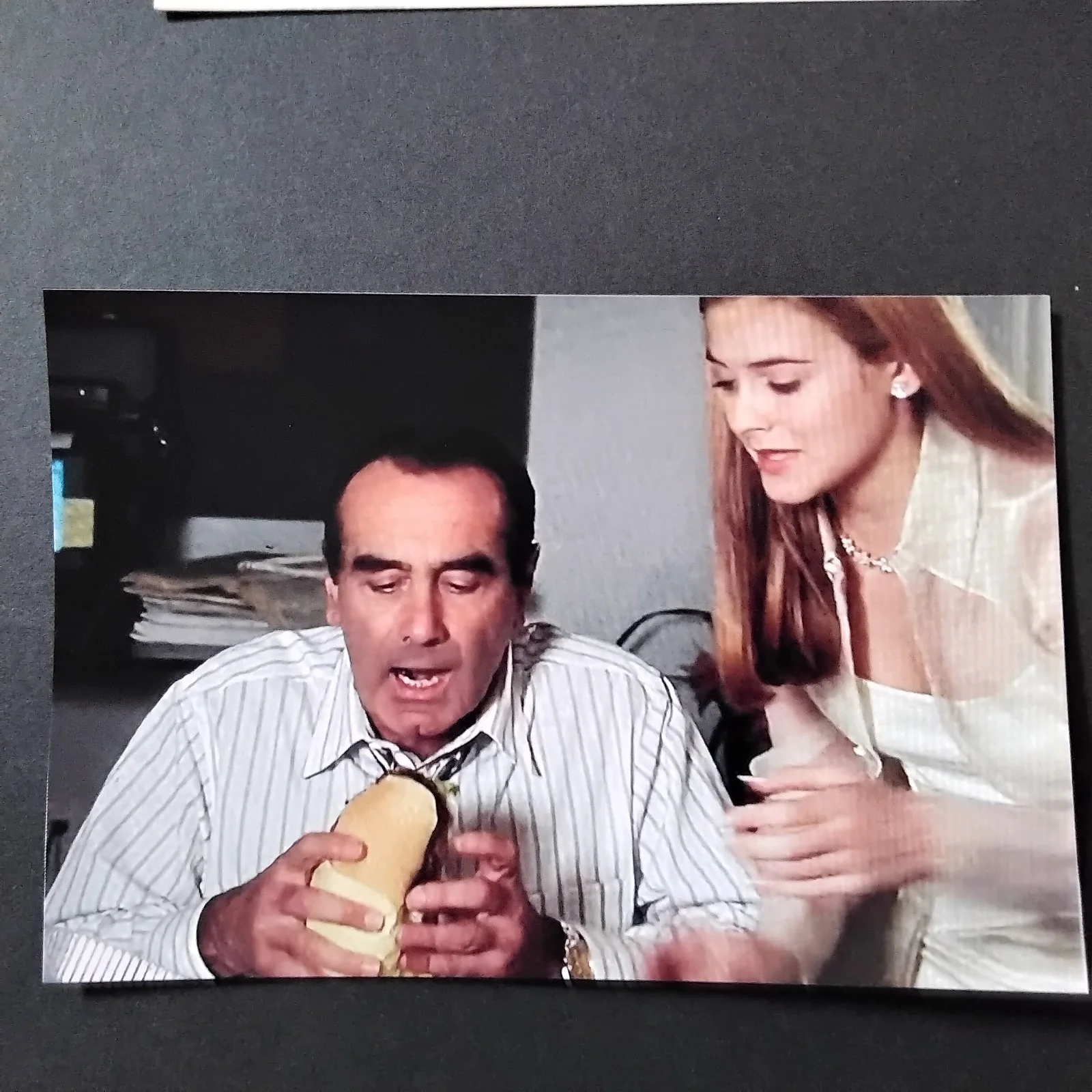 Dan Hedaya SIGNED Card Movie TV Actor Clueless First Wives Club Usual Suspects, изображение 5