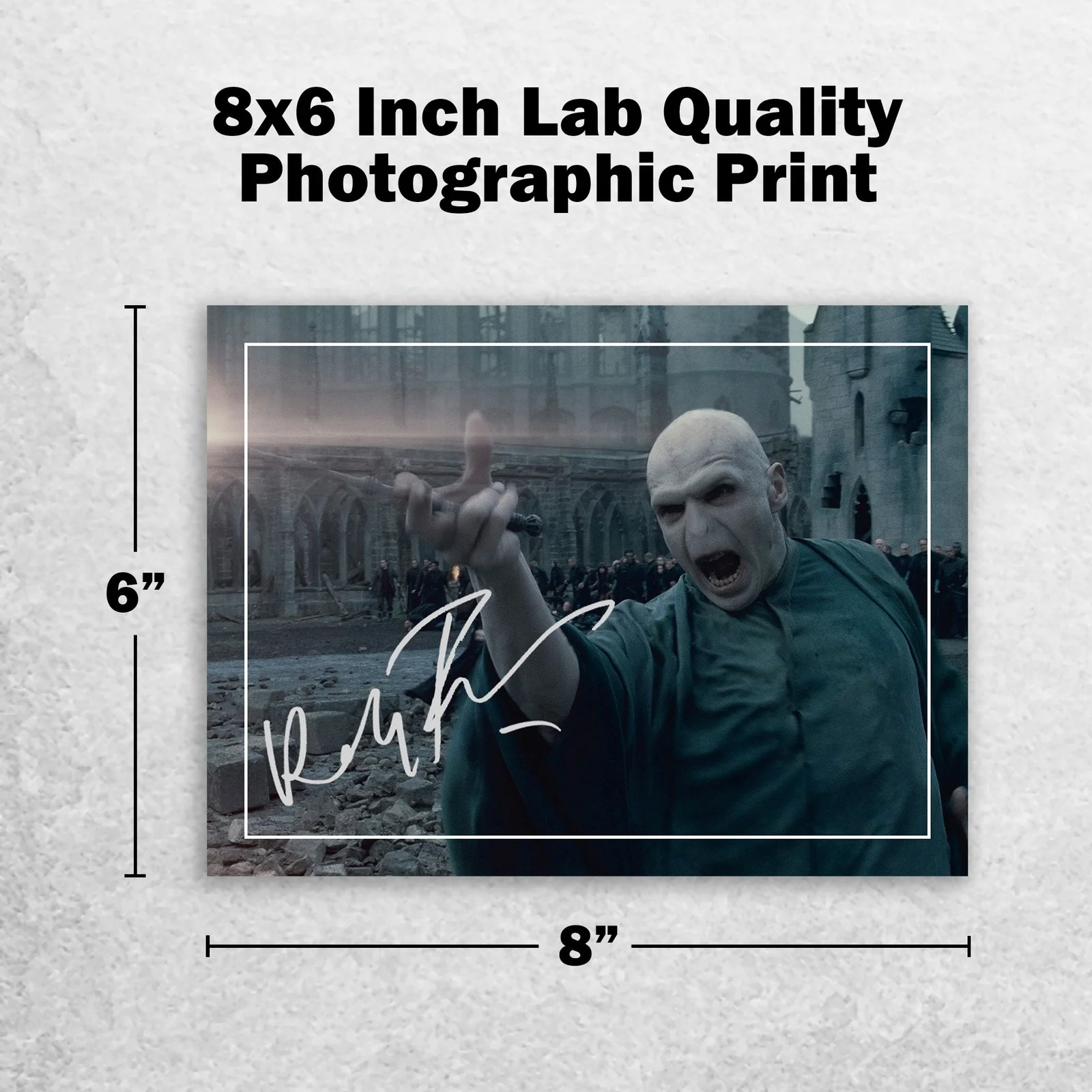 Ralph Fiennes 8x6 Photo Signed Memorabilia 8x6 Pre Printed Autograph Photo, изображение 2