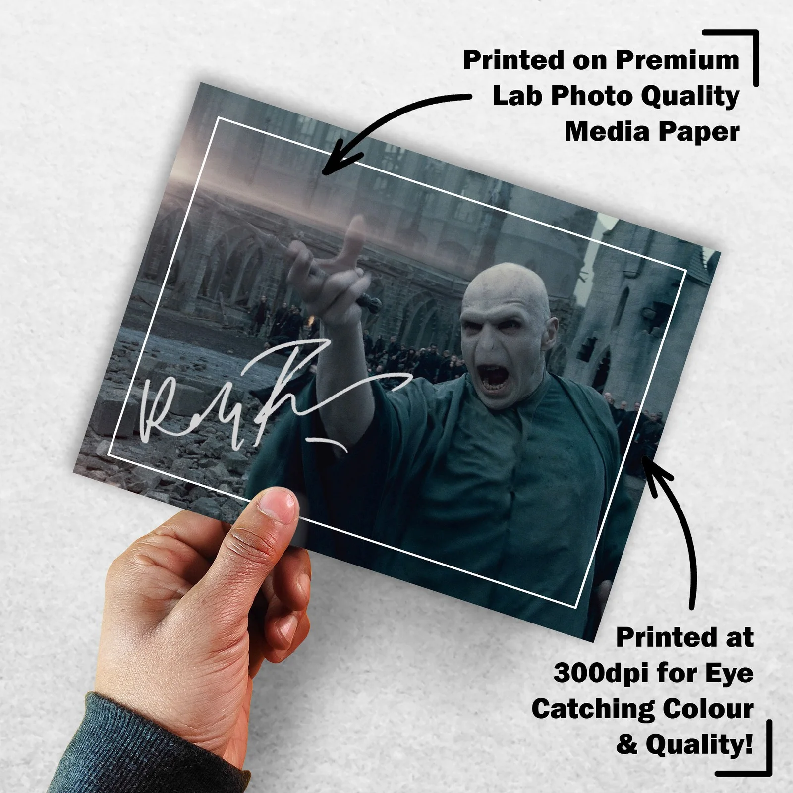 Ralph Fiennes 8x6 Photo Signed Memorabilia 8x6 Pre Printed Autograph Photo, изображение 3