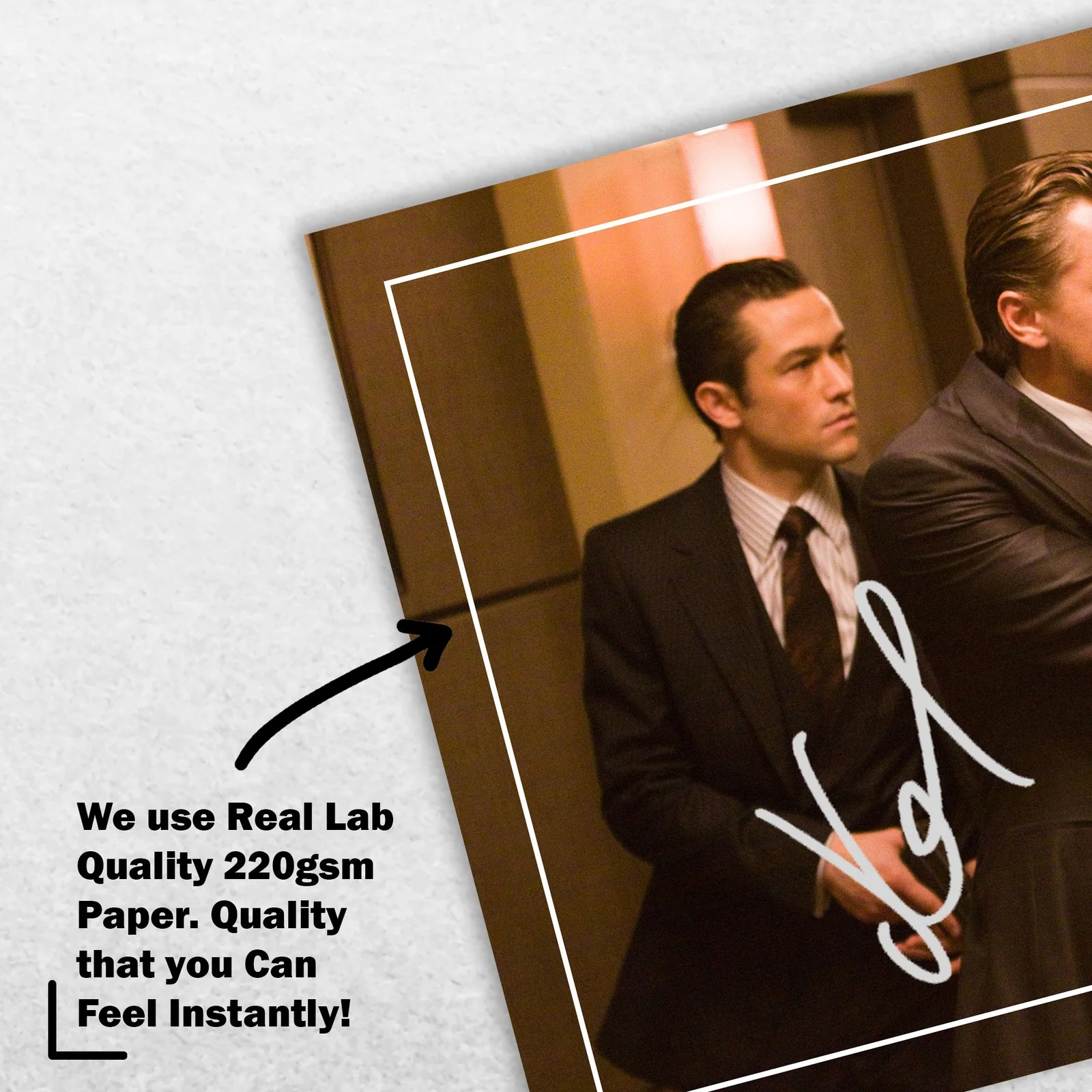 Leonardo DiCaprio Joseph Gordo Signed Memorabilia 8x6 Pre Printed Autograph, image 4