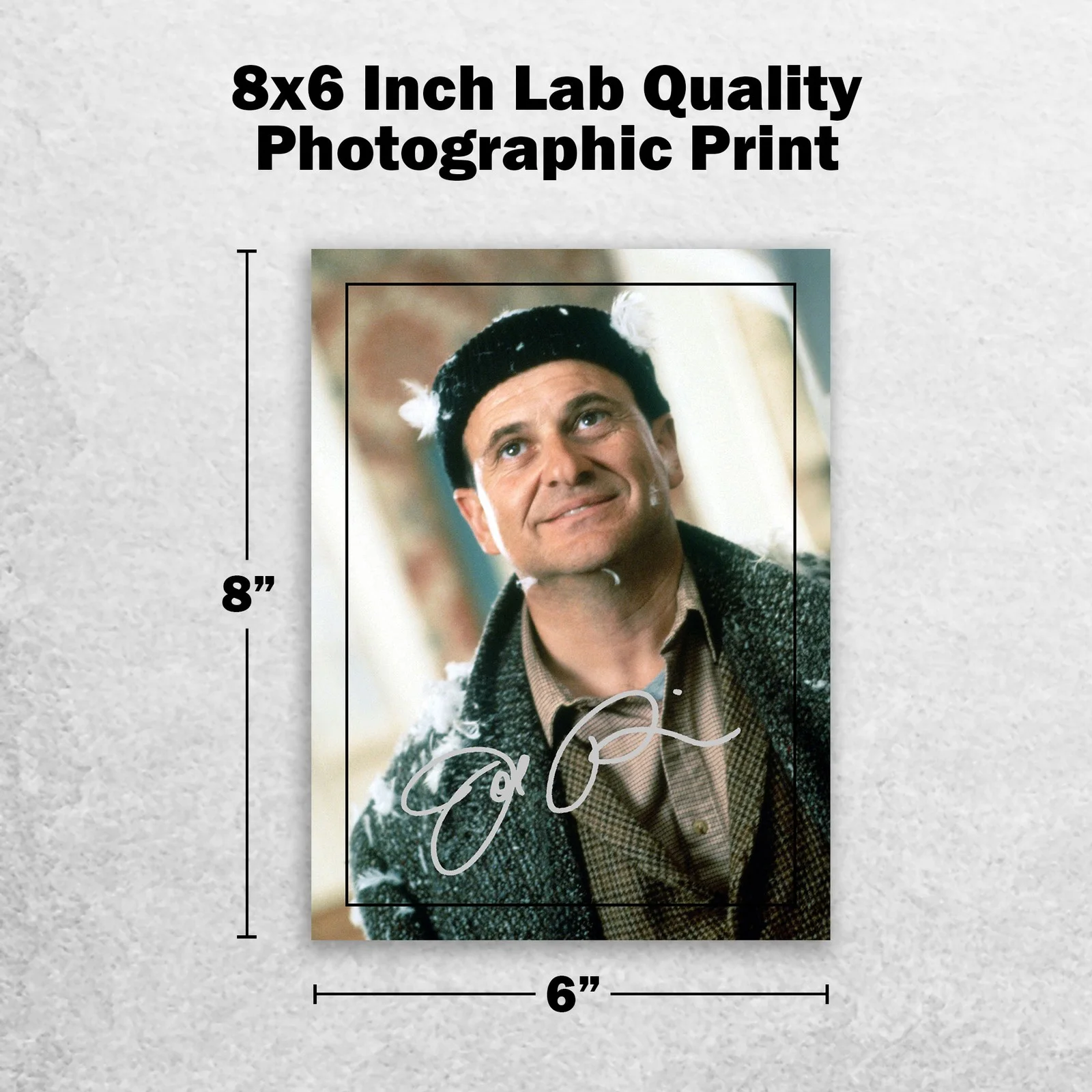 Joe Pesci 8x6 Photo Signed Memorabilia 8x6 Pre Printed Autograph Photo, изображение 2