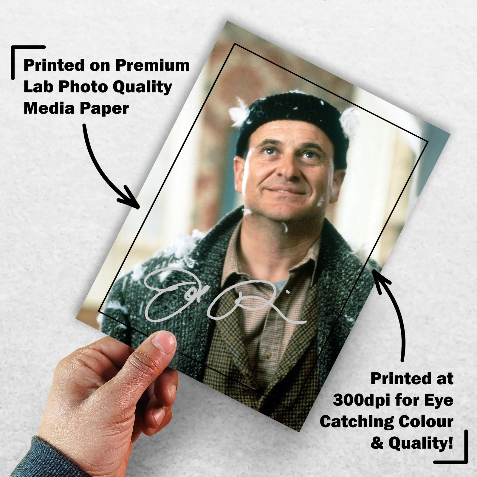 Joe Pesci 8x6 Photo Signed Memorabilia 8x6 Pre Printed Autograph Photo, изображение 3