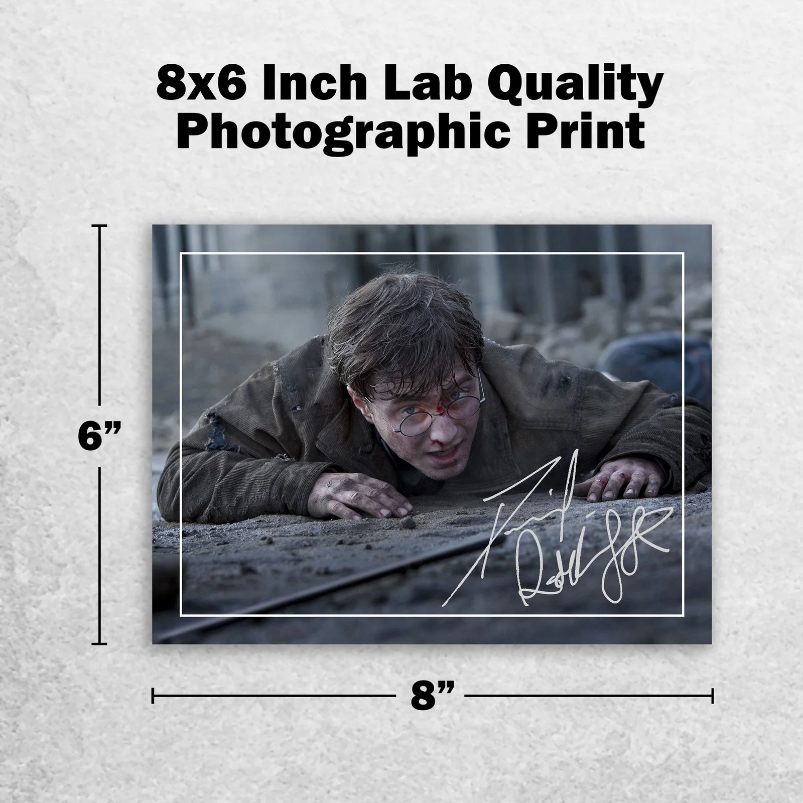 Daniel Radcliffe Signed Memorabilia 8x6 Pre Printed Autograph Photo Memorabilia, изображение 2