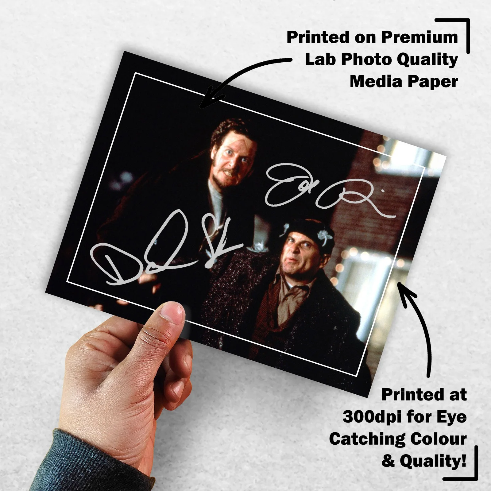 Daniel Stern Joe Pesci Signed Memorabilia 8x6 Pre Printed Autograph Photo, изображение 3