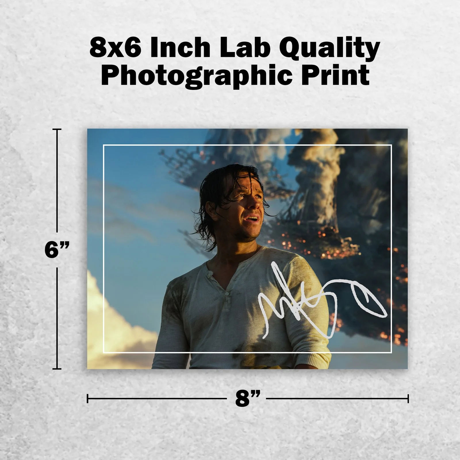Mark Wahlberg 8x6 Photo Signed Memorabilia 8x6 Pre Printed Autograph Photo, изображение 2