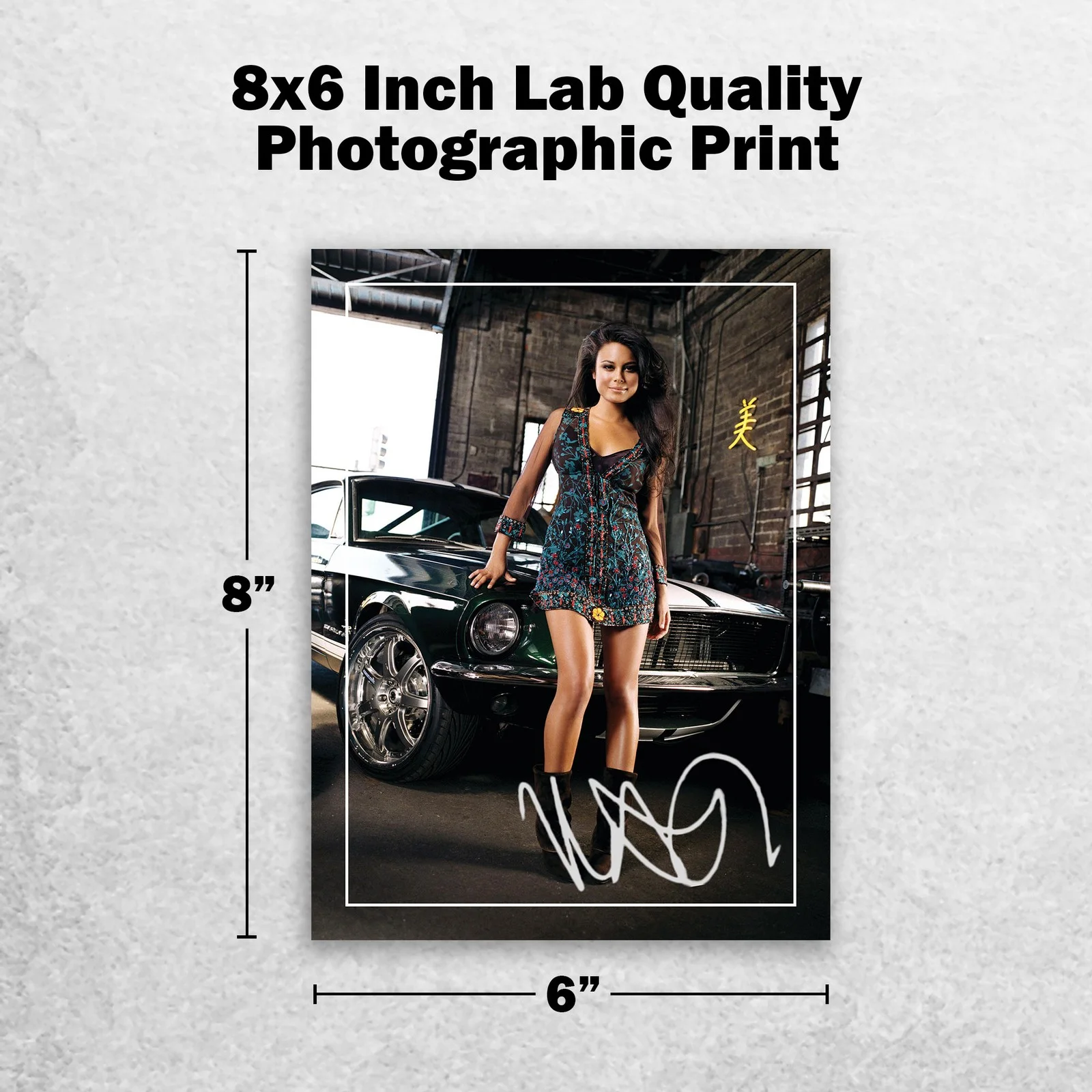 Nathalie Kelley Signed Memorabilia 8x6 Pre Printed Autograph Photo Memorabilia, image 2