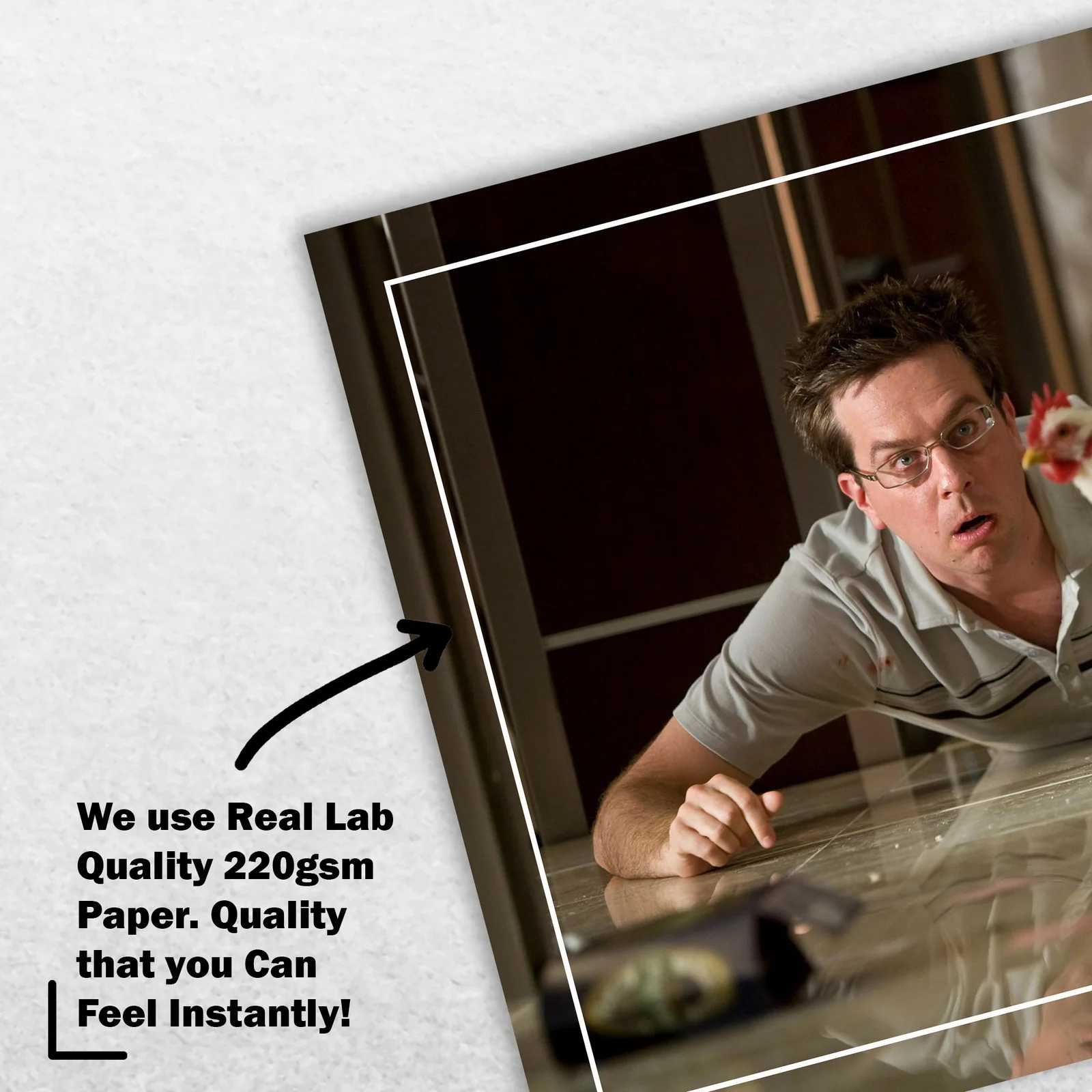 Ed Helms 8x6 Photo Signed Memorabilia 8x6 Pre Printed Autograph Photo, image 4