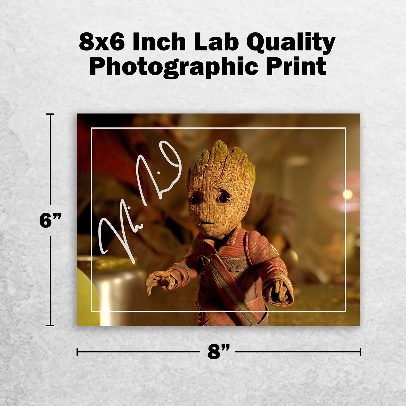 Bradley Cooker Vin Diesel Signed Memorabilia 8x6 Pre Printed Autograph Photo, изображение 2